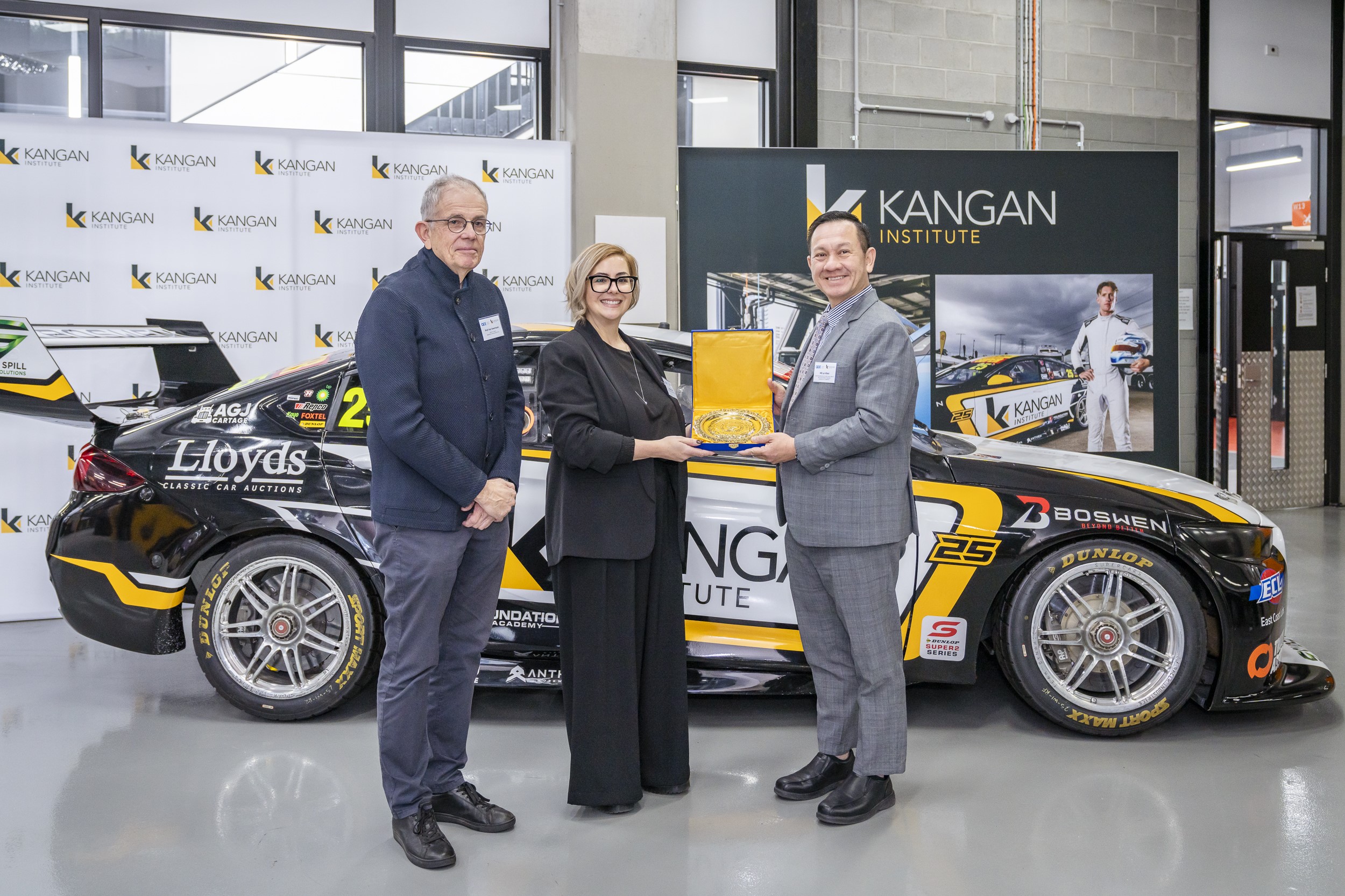 Cambodian delegation visits Kangan Institute to advance automotive and skills training 